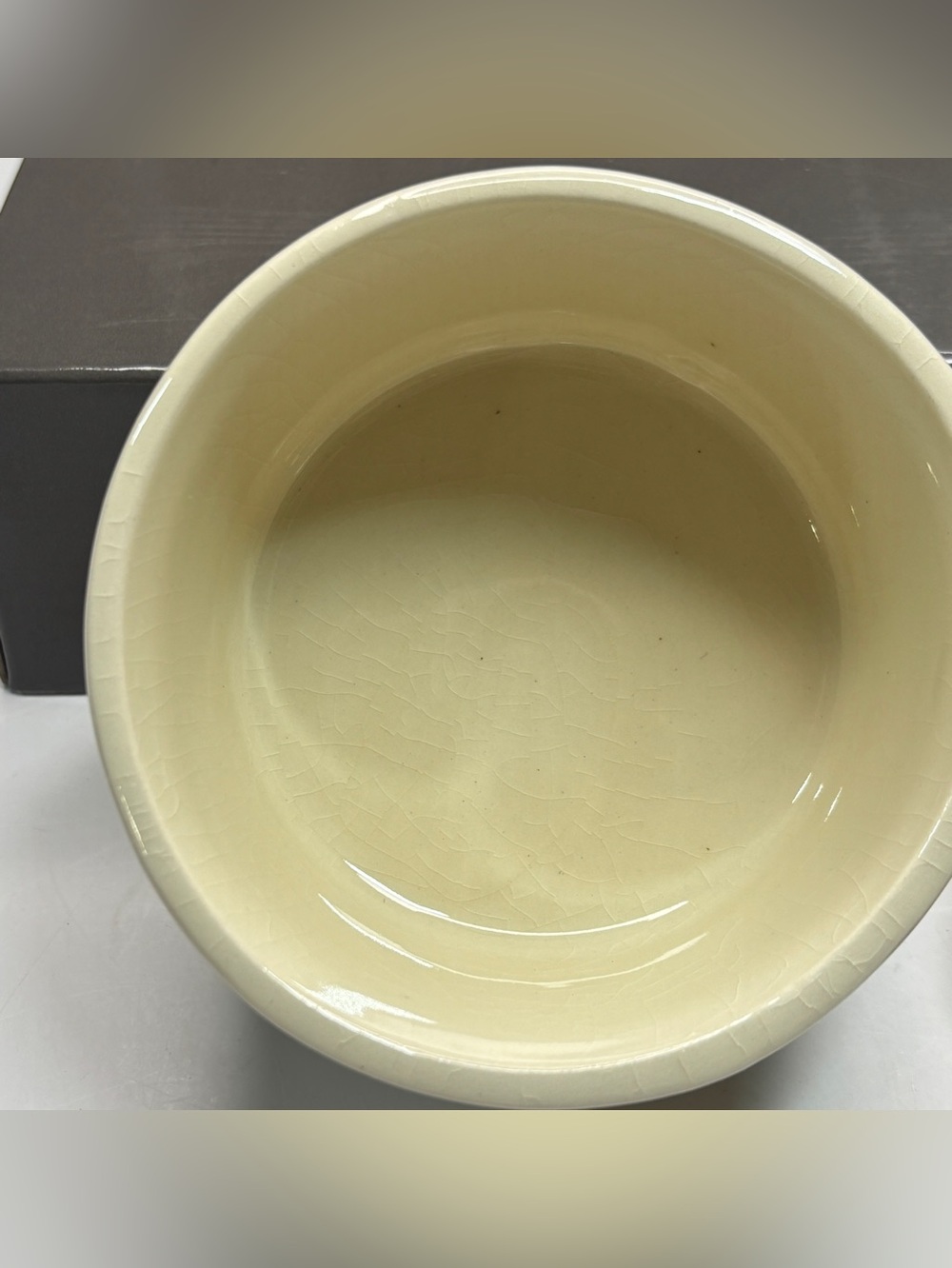 McCoy Brown Stiped Covered Dish  Ceramic USA Pottery Margarine Butter Vtg Granny - Picture 4 of 15
